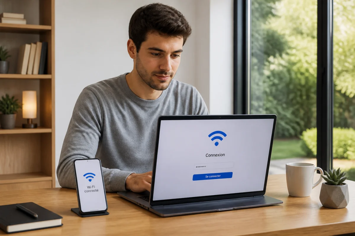 comment faire un partage de connexion avec un ordinateur
